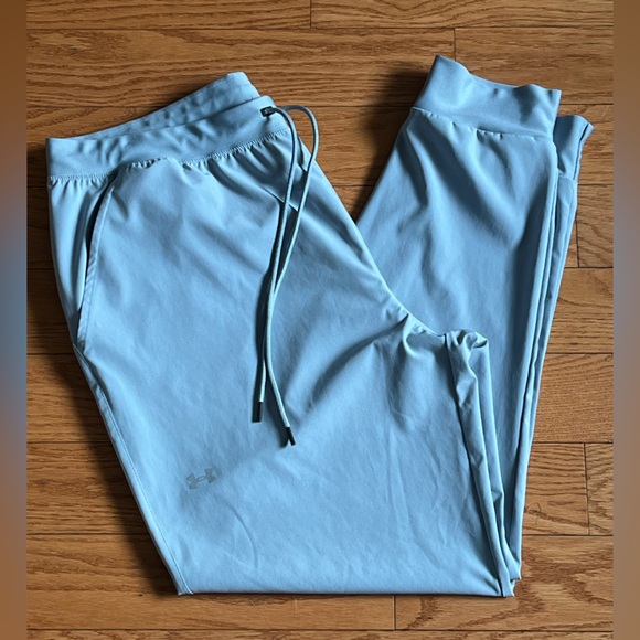 Under Armour Womens Armour Sport Woven Loose Fit Pants - Picture 11 of 13